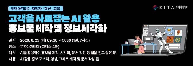 고객을 사로잡는 AI 활용 홍보물 제작 및 정보시각화